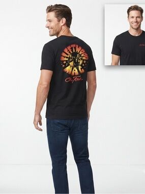 Fleetwood Mac On Tour Band Tee Shirt